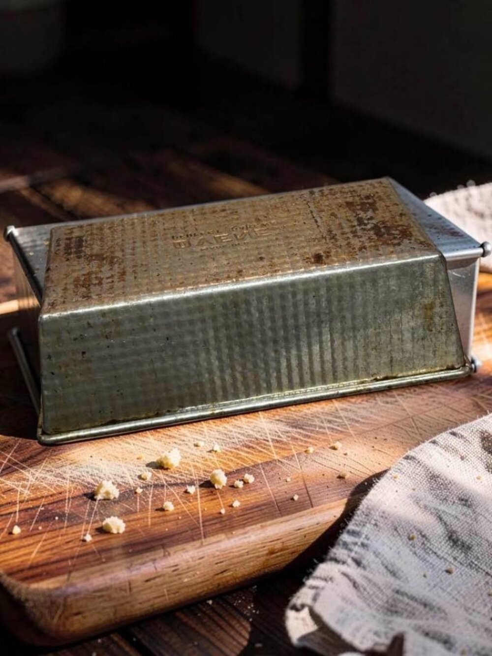 Vintage Ovenex Steel Bread Loaf meat Pan Rustic Baking Mold Perfect Bakew - Picture 2 of 4